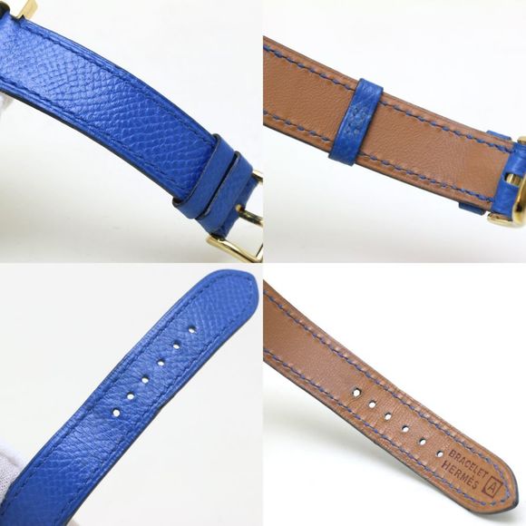 HERMES H Watch HH1.201 GP (Gold Plated) x Epson Ladies 39733 - Picture 8 of 10